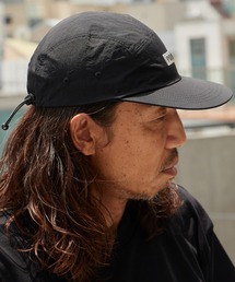 POLeR（ポーラー）の「POLeR/ポーラー FURRY FONT NYLON 6P CAP シリコンロゴ ナイロン6Pキャップ フラットバイザー ナイロン アウトドア デイリー 2026年夏 夏服（キャップ）」