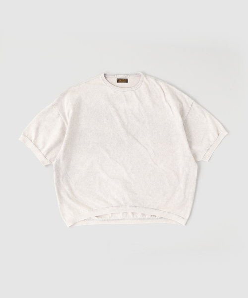 JOURNAL STANDARD J.S HOMESTEAD(ジャーナルスタンダードホームステッド)の「J.S.Homestead / オーバーラージ ポンチョ ショートスリーブ Tシャツ(Tシャツ/カットソー・メンズ・ブラック/チャコールグレー/ピンク/ライトグレー・FREE)」の2枚目の写真
