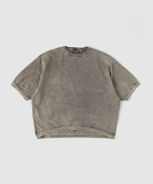 JOURNAL STANDARD J.S HOMESTEAD(ジャーナルスタンダードホームステッド)の「J.S.Homestead / オーバーラージ ポンチョ ショートスリーブ Tシャツ(Tシャツ/カットソー・メンズ・ブラック/チャコールグレー/ピンク/ライトグレー・FREE)」の3枚目の写真