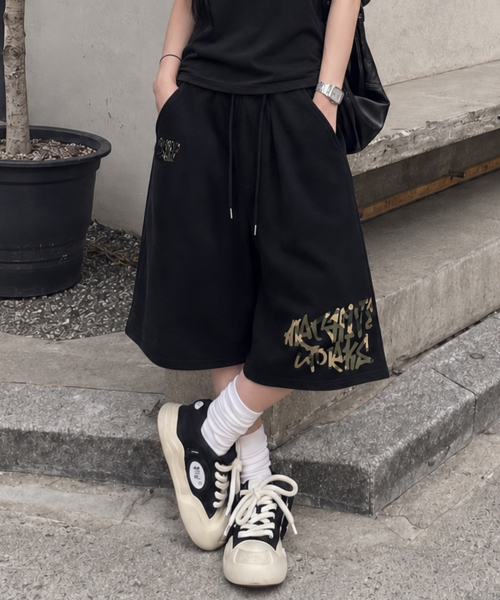 PEID(ペイド)の「PDアーカイブバermudaパンツブラック(その他パンツ・メンズ・ブラック・1/2/3)」の1枚目の写真