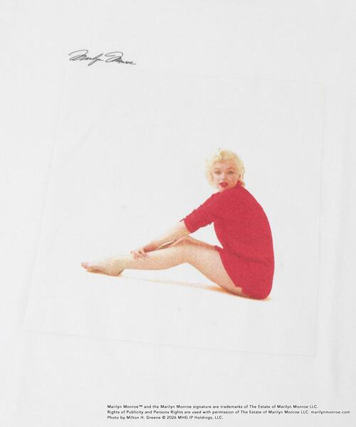 GOOD ROCK SPEED（グッドロックスピード）の「『別注』GOOD ROCK SPEED×URBAN RESEARCH　MARILYN T-SHIRTS（Tシャツ/カットソー・レディース・ホワイト/ブラック・FREE）」の9枚目の写真