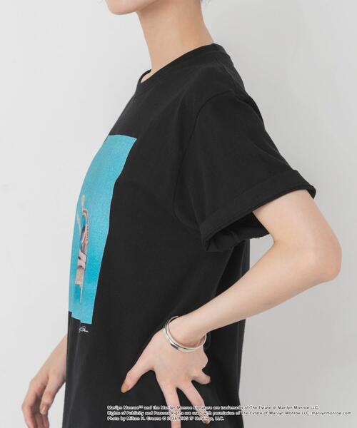 GOOD ROCK SPEED（グッドロックスピード）の「『別注』GOOD ROCK SPEED×URBAN RESEARCH　MARILYN T-SHIRTS（Tシャツ/カットソー・レディース・ホワイト/ブラック・FREE）」の10枚目の写真