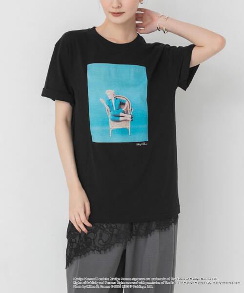 GOOD ROCK SPEED（グッドロックスピード）の「『別注』GOOD ROCK SPEED×URBAN RESEARCH　MARILYN T-SHIRTS（Tシャツ/カットソー・レディース・ホワイト/ブラック・FREE）」の11枚目の写真