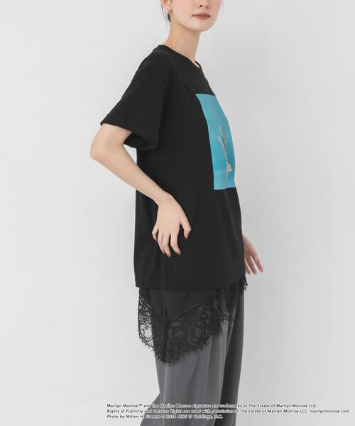 GOOD ROCK SPEED（グッドロックスピード）の「『別注』GOOD ROCK SPEED×URBAN RESEARCH　MARILYN T-SHIRTS（Tシャツ/カットソー・レディース・ホワイト/ブラック・FREE）」の12枚目の写真