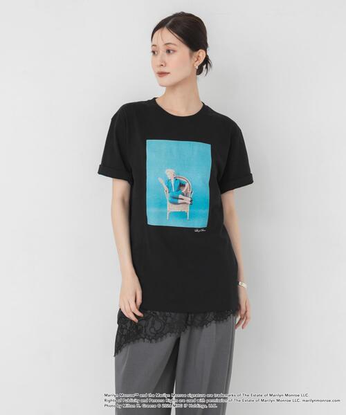 GOOD ROCK SPEED（グッドロックスピード）の「『別注』GOOD ROCK SPEED×URBAN RESEARCH　MARILYN T-SHIRTS（Tシャツ/カットソー・レディース・ホワイト/ブラック・FREE）」の13枚目の写真