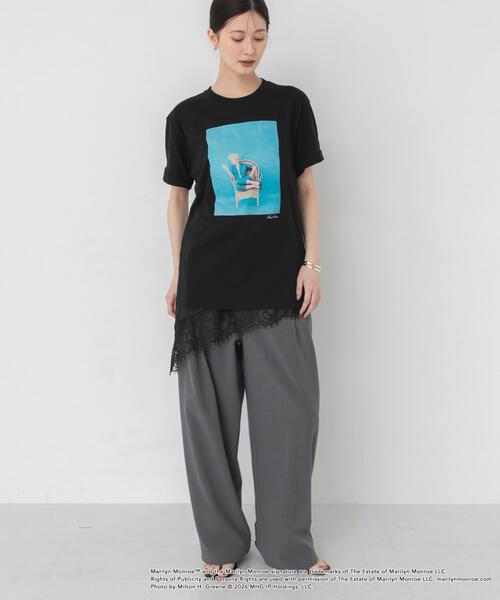 GOOD ROCK SPEED（グッドロックスピード）の「『別注』GOOD ROCK SPEED×URBAN RESEARCH　MARILYN T-SHIRTS（Tシャツ/カットソー・レディース・ホワイト/ブラック・FREE）」の15枚目の写真