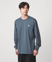 【WEB限定】<THE NORTH FACE>ヌプシ コットン 長袖 Tシャツ