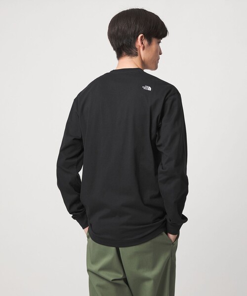 THE NORTH FACE(ザノースフェイス)の「【WEB限定】<THE NORTH FACE>ヌプシ コットン 長袖 Tシャツ(Tシャツ/カットソー・メンズ・グレー系/ブラック/ホワイト・L/XL/M/S)」の8枚目の写真