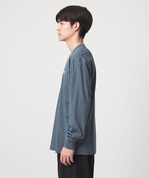 THE NORTH FACE(ザノースフェイス)の「【WEB限定】<THE NORTH FACE>ヌプシ コットン 長袖 Tシャツ(Tシャツ/カットソー・メンズ・グレー系/ブラック/ホワイト・L/XL/M/S)」の11枚目の写真