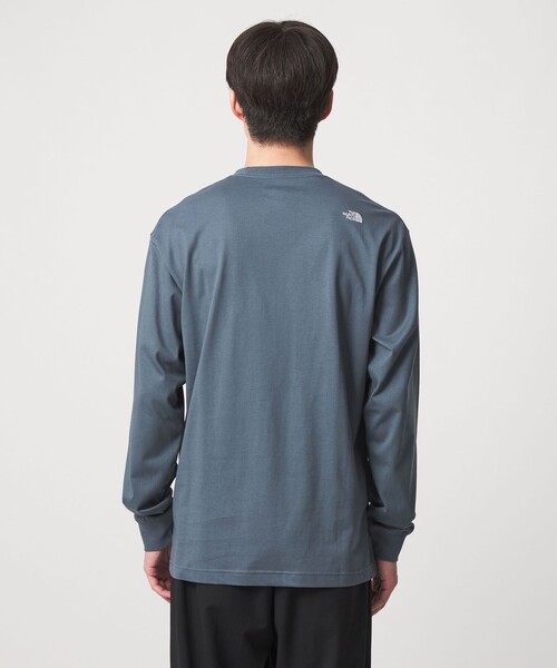 THE NORTH FACE(ザノースフェイス)の「【WEB限定】<THE NORTH FACE>ヌプシ コットン 長袖 Tシャツ(Tシャツ/カットソー・メンズ・グレー系/ブラック/ホワイト・L/XL/M/S)」の12枚目の写真