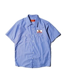 MACK TRUCKS マックトラック / MACK TRUCKS×RED KAP S/S STRIPE WORK SHIRTS