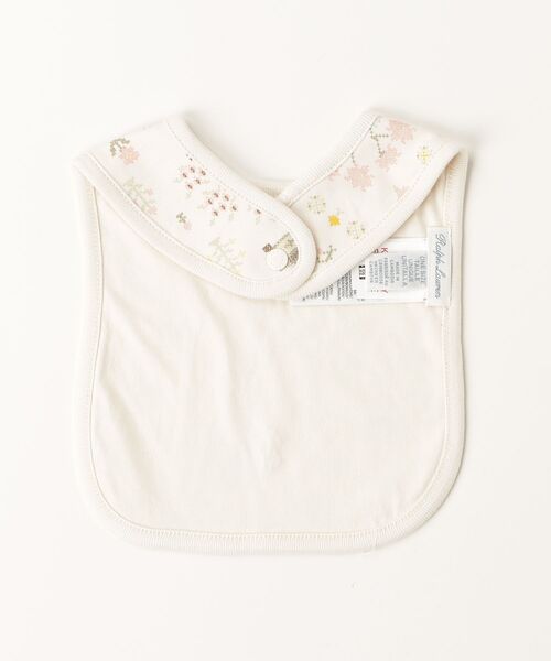 POLO RALPH LAUREN CHILDRENSWEAR（ポロ ラルフ ローレン チルドレンズウェア）の「Polo ベア コットン インターロック ビブ（スタイ/よだれかけ・キッズ・マルチ・ONE）」の4枚目の写真