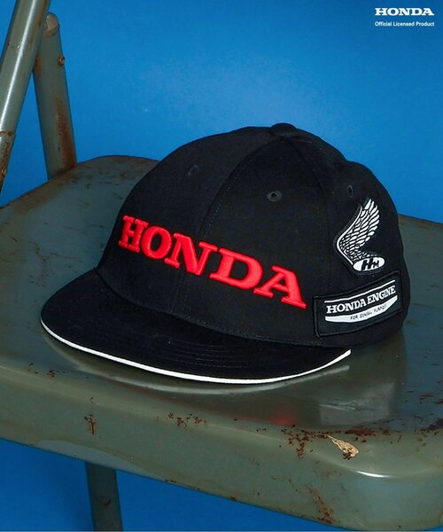 BREEZE(ブリーズ)の「Honda キャップ(キャップ・キッズ・ブラック/レインボー・50/54/58/60)」の1枚目の写真
