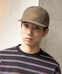 niko and...（ニコアンド）の「カラー刺繍チェックCAP（キャップ）」