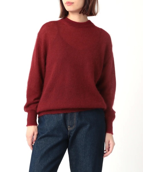 J.B. ATTIRE(ジェイビーアタイア)の「J.B. ATTIRE VAL-DE-MARNE KNIT(ニット/セーター・レディース・Red・1)」の1枚目の写真