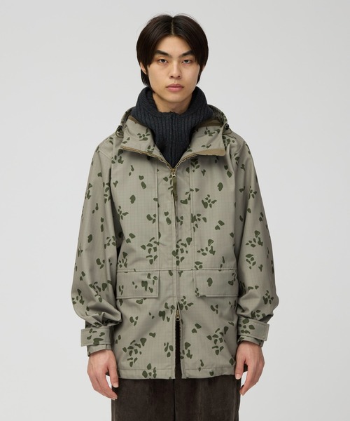 Snow Peak(スノーピーク)の「Snow Peak / Reflective Night Camo Jacket リフレクティブナイト カモ ジャケット(マウンテンパーカー・メンズ・グレー/グリーン・S/M/L/XL)」の2枚目の写真