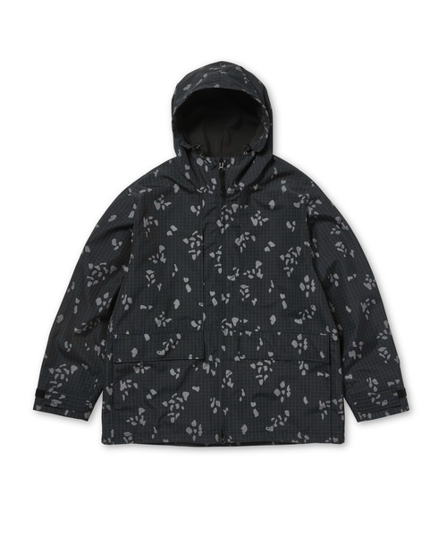 Snow Peak(スノーピーク)の「Snow Peak / Reflective Night Camo Jacket リフレクティブナイト カモ ジャケット(マウンテンパーカー・メンズ・グレー/グリーン・S/M/L/XL)」の14枚目の写真