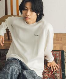 SENSE OF PLACE by URBAN RESEARCH | 『イージーケア/吸水速乾』シシュウダンボールポンチロングスリーブTシャツ(Tシャツ/カットソー)