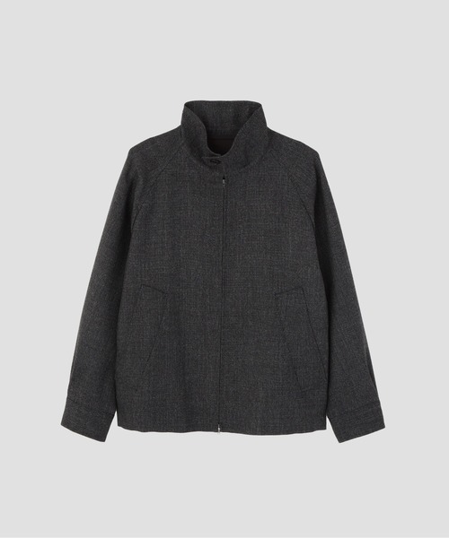 MARGARET HOWELL(マーガレットハウエル)の「WOOL PRINCE OF WALES(ブルゾン・メンズ・チャコール・SMALL/MEDIUM/LARGE)」の4枚目の写真
