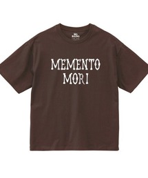 NOBOUND（ノーバウンド） 半袖Tシャツ メッセージ ボーンロゴ プリント ボックスシルエット トップス カットソー レディース ユニセックス