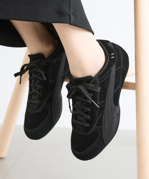 PUMA(プーマ)の「PUMA(プーマ) / BELLA MINAスニーカー【一部店舗限定】(スニーカー・レディース・ブラック/ブラウン・25/24/23)」の3枚目の写真