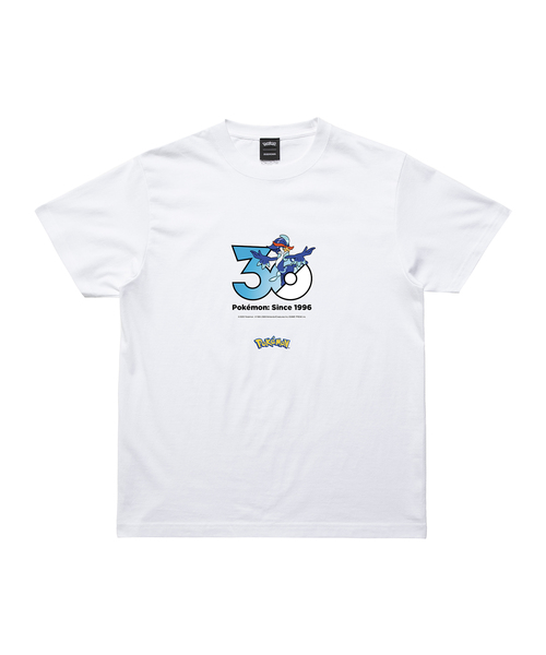 ZOZOSPOT(ゾゾスポット)の「Pokemon 30th Anniversary 1025 T-shirt 「ウェーニバル」(Tシャツ/カットソー・レディース・ホワイト・160cm/150cm/140cm/130cm/120cm/110cm/100cm/XXX-LARGE/XX-LARGE/X-LARGE/LARGE/MEDIUM/SMALL)」の1枚目の写真