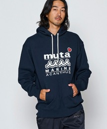 mpa4244- W-name logo hoodie ロゴパーカー(MA2726)