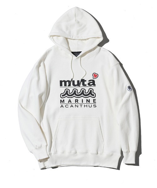 ACANTHUS(アカンサス)の「mpa4244- W-name logo hoodie ロゴパーカー(MA2726)(パーカー・メンズ・ホワイト/ブラック/ネイビー・XL/L/M/S)」の16枚目の写真