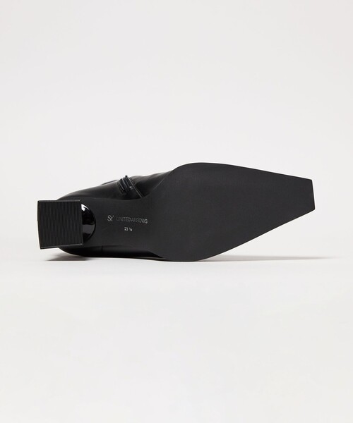 SY UNITED ARROWS(シーユナイテッドアローズ)の「<SY>スクエアストレッチ ロングブーツ60↑(ブーツ・レディース・グレー/ブラック・22cm/23cm/22.5cm/25cm/24.5cm/24cm/23.5cm)」の7枚目の写真
