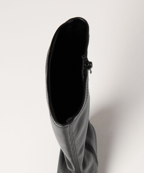 SY UNITED ARROWS(シーユナイテッドアローズ)の「<SY>スクエアストレッチ ロングブーツ60↑(ブーツ・レディース・グレー/ブラック・22cm/23cm/22.5cm/25cm/24.5cm/24cm/23.5cm)」の8枚目の写真