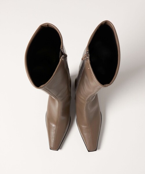 SY UNITED ARROWS(シーユナイテッドアローズ)の「<SY>スクエアストレッチ ロングブーツ60↑(ブーツ・レディース・グレー/ブラック・22cm/23cm/22.5cm/25cm/24.5cm/24cm/23.5cm)」の11枚目の写真