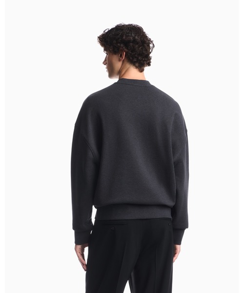 EMPORIO ARMANI(エンポリオアルマーニ)の「<オンライン限定>【エンポリオ アルマーニ】クルーネックスウェットシャツ コットン(スウェット・メンズ・グレー系その他・LARGE/SMALL/MEDIUM/X-SMALL/X-LARGE)」の3枚目の写真