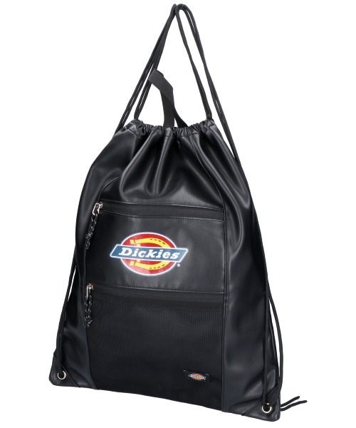 Dickies(ディッキーズ)の「【DICKIES/ディッキーズ】ICON LOGO KNAPSACK / ナップサック(バックパック/リュック・レディース・ブラウン/ブラック・FREE)」の6枚目の写真