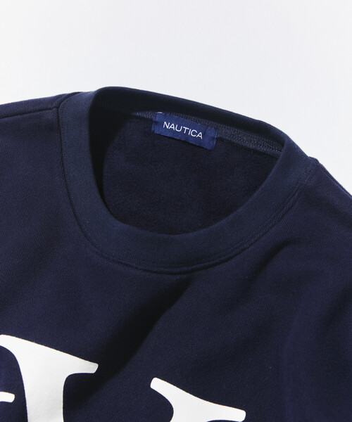 NAUTICA(ノーティカ)の「NAUTICA/ノーティカ リラックスフィット NYCロゴ クルーネックスウェット(スウェット・メンズ・オレンジ/グリーン/ブルー/ブラック/ネイビー/ライトグレー・X-LARGE/MEDIUM/LARGE/XX-LARGE)」の14枚目の写真