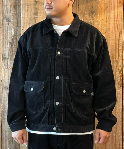 MAGIC NUMBER（マジック ナンバー）の「【MAGIC NUMBER】CORDUROY TRACKER JK（その他アウター・メンズ・ブラウン/ブラック・38）」の2枚目の写真