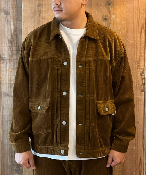 MAGIC NUMBER（マジック ナンバー）の「【MAGIC NUMBER】CORDUROY TRACKER JK（その他アウター・メンズ・ブラウン/ブラック・38）」の3枚目の写真
