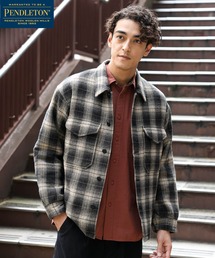 【PENDLETON(ペンドルトン)】別注バックキルトCPOジャケット