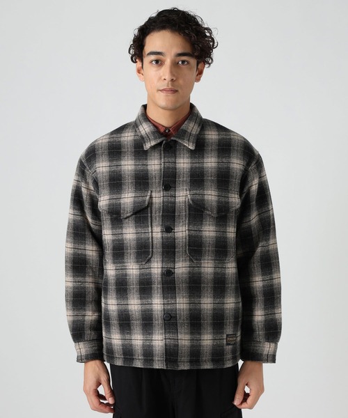 BAYFLOW(ベイフロー)の「【PENDLETON(ペンドルトン)】別注バックキルトCPOジャケット(その他アウター・メンズ・ブラック/オレンジ・MEDIUM/LARGE)」の13枚目の写真