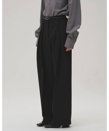 TODAYFUL Bonding Wide Trousers