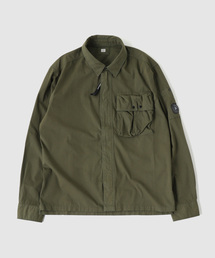 C.P.Company / シーピーカンパニー ORGNC GBRDNE LNG SLV HDDN ZIP SH
