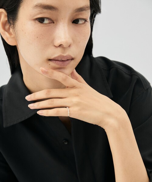 Jouete（ジュエッテ）の「[ピンキーリング] ジルコニア（リング・レディース・シルバー・#7/#5/#03/#1）」の4枚目の写真