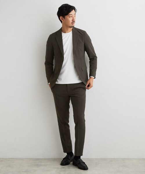 THE SHOP TK (ザ ショップ ティーケー )の「AVANTメランジスラックス(その他パンツ・メンズ・ネイビー/ダークオリーブ・01/02/03/04)」の14枚目の写真