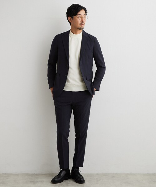 THE SHOP TK (ザ ショップ ティーケー )の「AVANTメランジスラックス(その他パンツ・メンズ・ネイビー/ダークオリーブ・01/02/03/04)」の10枚目の写真