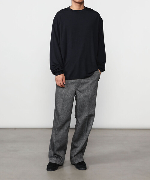 Dickies(ディッキーズ)の「Dickies | 〈別注〉 ワイドパンツ MEN(その他パンツ・メンズ・チャコール/ブラウン系その他・S/L/M)」の14枚目の写真