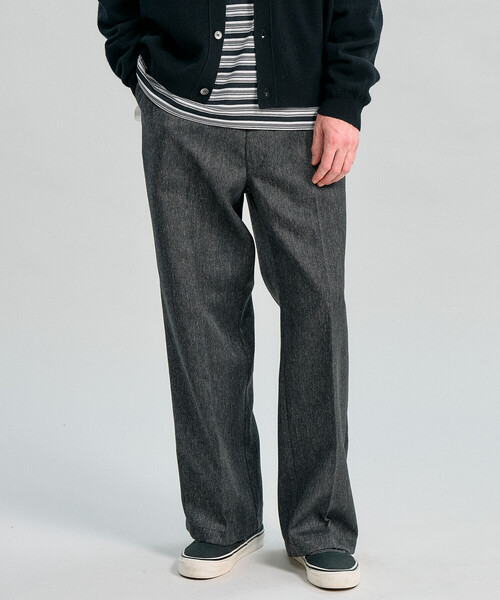 Dickies(ディッキーズ)の「Dickies | 〈別注〉 ワイドパンツ MEN(その他パンツ・メンズ・チャコール/ブラウン系その他・S/L/M)」の2枚目の写真