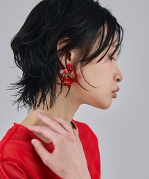 NON TOKYO（ノントーキョー）の「SEQUIN FLOWER BRANCH EARRINGS（イヤリング）」