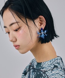 NON TOKYO（ノントーキョー）の「SEQUIN FLOWER BRANCH EARRINGS（イヤリング）」