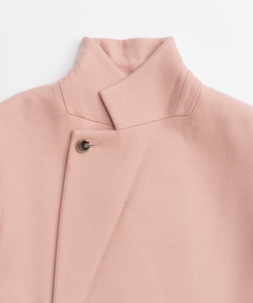 PRANK PROJECT(プランクプロジェクト)の「【2026Winter Pre-Order】ノッチラペルコート / Notch Lapel Coat(チェスターコート・レディース・ベージュ/ピンク/グレー/ブラック・36/38)」の20枚目の写真
