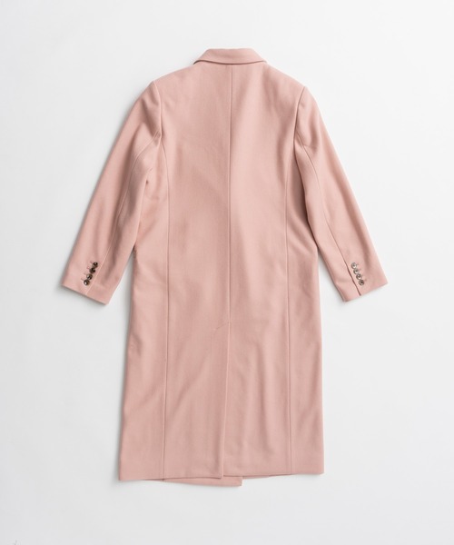 PRANK PROJECT(プランクプロジェクト)の「【2026Winter Pre-Order】ノッチラペルコート / Notch Lapel Coat(チェスターコート・レディース・ベージュ/ピンク/グレー/ブラック・36/38)」の18枚目の写真