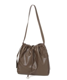 フェイクレザードロスト巾着BAG / 1077399